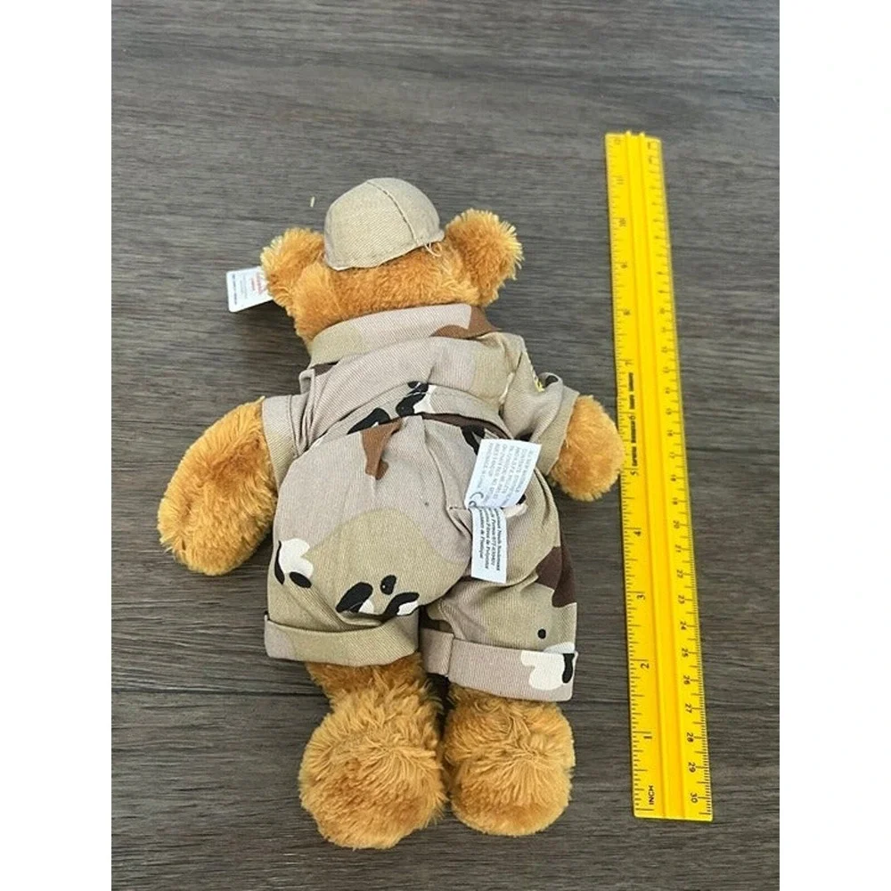 Leukemia Lymphoma Society Military Teddy Bear Desert Camo Awareness Plush LLS